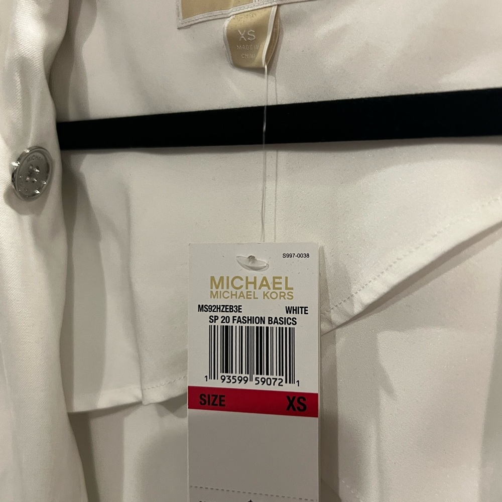 MK Draped Trench Coat